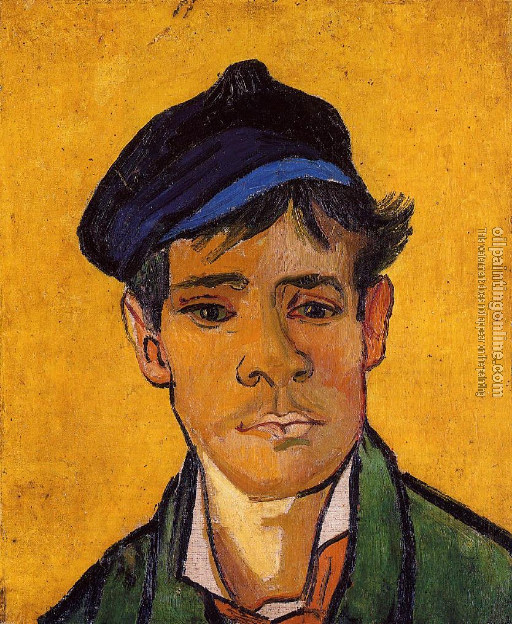 Gogh, Vincent van - Young Man in a Cap